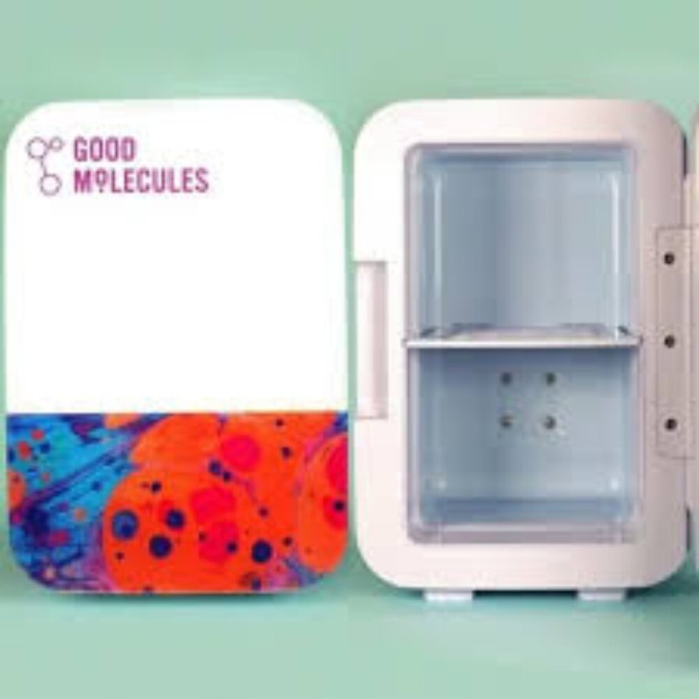 goodmolecules skin care fridge